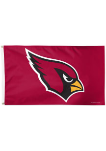 Arizona Cardinals 3x5 Red Silk Screen Grommet Flag