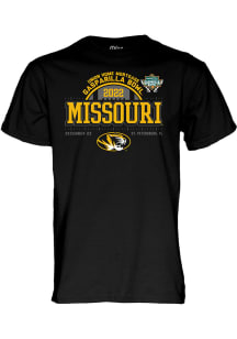 Missouri Tigers Black Gasparilla Bowl Bound Short Sleeve T Shirt