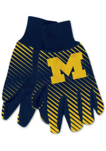 Michigan Wolverines Two Tone Mens Gloves