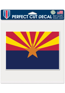 Arizona State Flag Auto Decal - Navy Blue