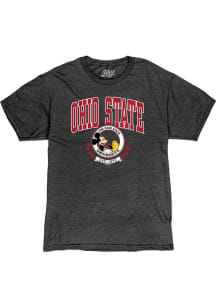 Ohio State Buckeyes Black DIS Impact Zone Mickey Short Sleeve Fashion T Shirt