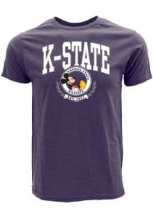 K-State Wildcats Purple DIS Impact Zone Mickey Short Sleeve Fashion T Shirt