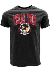 Texas Tech Red Raiders Black DIS Impact Zone Mickey Short Sleeve Fashion T Shirt