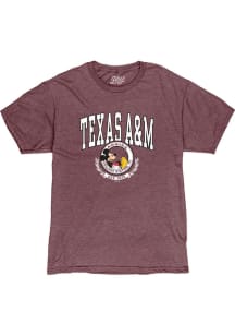 Texas A&amp;M Aggies Maroon DIS Impact Zone Mickey Short Sleeve Fashion T Shirt
