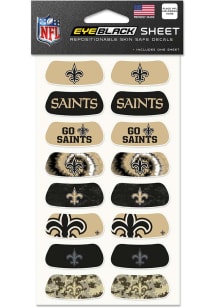 New Orleans Saints 8pk Eye Black Tattoo