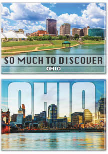 Ohio State Inspired Design Magnet