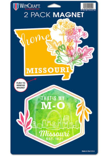 Missouri State Flower Themed Magnet