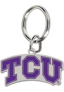 TCU Horned Frogs Logo Keychain