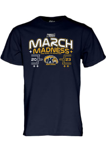 Kent State Golden Flashes Navy Blue 2023 March Madness Short Sleeve T Shirt