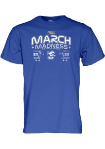 Creighton Bluejays Blue 2023 March Madness Short Sleeve T Shirt