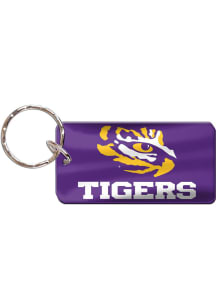 LSU Tigers Logo Keychain