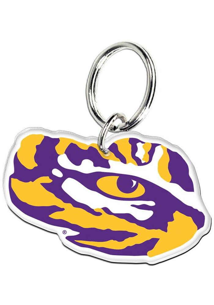 LSU Tigers Acrylic Key Ring