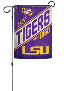 LSU Tigers 2 Sided Retro Garden Flag