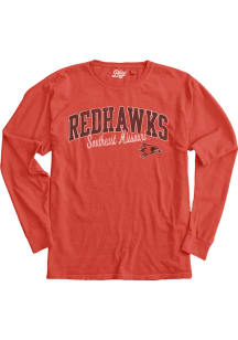 Southeast Missouri State Redhawks Womens Red Primed LS Tee