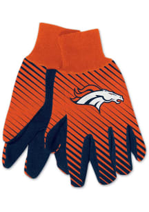 Denver Broncos Two Tone Mens Gloves