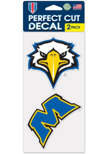 Morehead State Eagles 2 Pack 4x4 Auto Decal - Blue