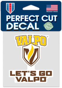 Valparaiso Beacons 4x4 Slogan Auto Decal - Yellow