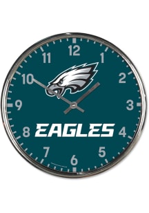 Philadelphia Eagles Chrome Wall Clock
