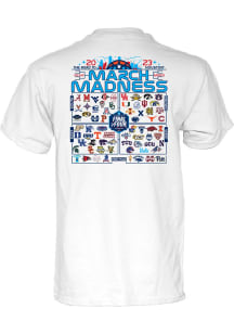 White 2023 March Madness Short Sleeve T Shirt