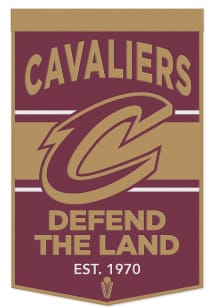 Cleveland Cavaliers 24x38 Wool Banner