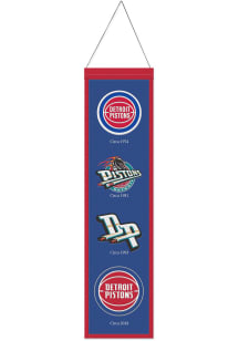 Detroit Pistons Evolution Banner