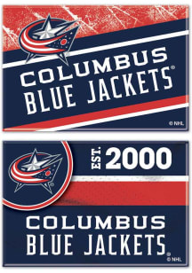 Columbus Blue Jackets 2x3 Est 2000 Magnet
