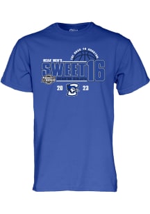 Creighton Bluejays Blue 2023 Sweet 16 Short Sleeve T Shirt