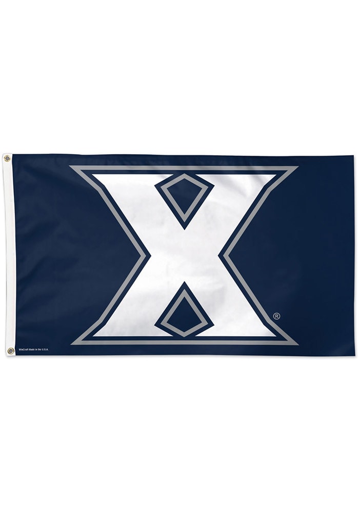 Xavier Musketeers 3x5 Grommet Blue Silk Screen Grommet Flag