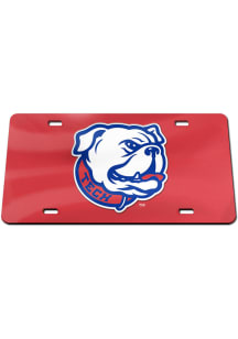 Louisiana Tech Bulldogs Acrylic Mascot Car Accessory License Plate