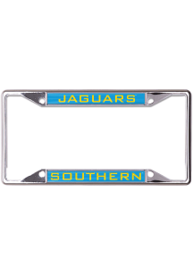 Southern University Jaguars Metallic License Frame