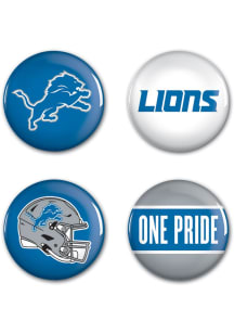 Detroit Lions 4pk Button