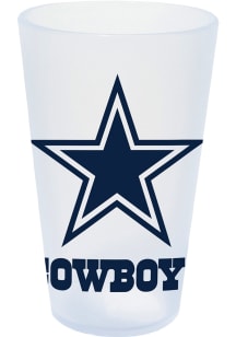 Dallas Cowboys White Silicone Pint Glass