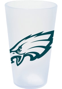 Philadelphia Eagles White Silicone Pint Glass