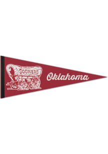 Oklahoma Sooners Premium Mascot Pennant