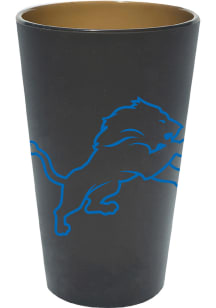 Detroit Lions Black Silicone Pint Glass
