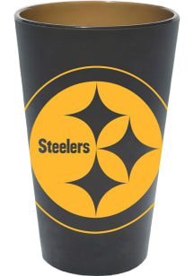 Pittsburgh Steelers Black Silicone Pint Glass