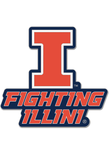 Illinois Fighting Illini Souvenir Slogan Pin