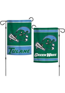 Tulane Green Wave 2 Sided Garden Flag