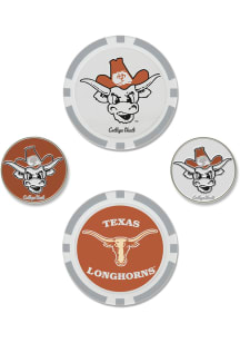 Texas Longhorns Ball Marker Set Golf Ball Marker