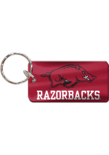Arkansas Razorbacks Logo Keychain