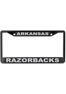 Arkansas Razorbacks Black License Frame