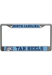 North Carolina Tar Heels Black and Silver License Frame