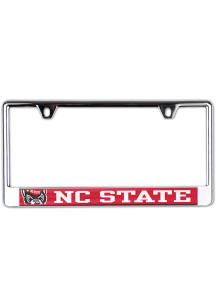 NC State Wolfpack Black and Silver License Frame