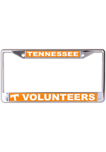 Tennessee Volunteers Black and Silver License Frame