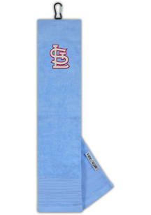 St Louis Cardinals Face/Club Embroidered Golf Towel