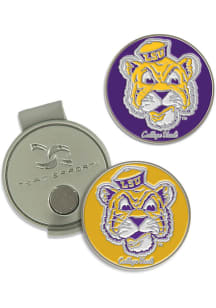 LSU Tigers Hat Clip and Ball Markers Golf Ball Marker