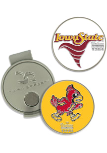 Iowa State Cyclones Hat Clip and Ball Markers Golf Ball Marker