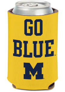 Navy Blue Michigan Wolverines Slogan Coolie