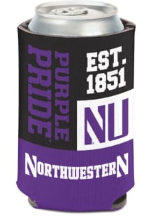 Purple Northwestern Wildcats Color Block Coolie