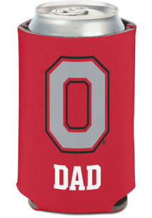 Red Ohio State Buckeyes Dad Coolie